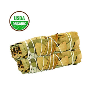 White Sage & Bay Leaf Smudge Stick (4 in.) 