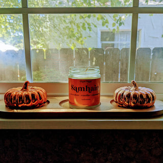 Samhain Halloween Candle 