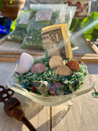 Green Witches Salt-Prosperity and Wealth