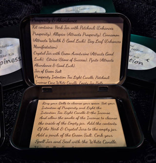 Altar Kit--Prosperity