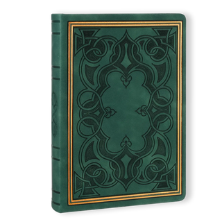 Victoria's Journals Antique Vintage Diary Hard Cover (Green) 