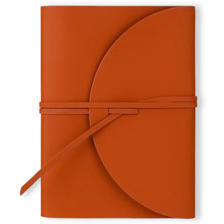 Pella Firenze Diary/Journal, Flexy Vegan Cover (Brown) 