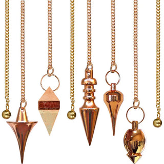 Metal Pendulum Pro Assorted Shapes Copper (Each) 