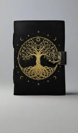 Leather Tree Of Life Journal