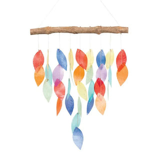 Leaf Capiz Shell Chime 