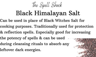 Black Himalayan Salt 