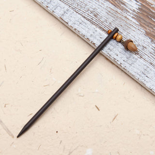 Wooden Acorn Hair Stick