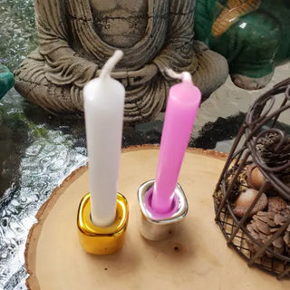 Handmade Ceramic Chime Candle Holder 