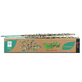 Lemongrass 15 grams Natural Incense Smudge Sticks 
