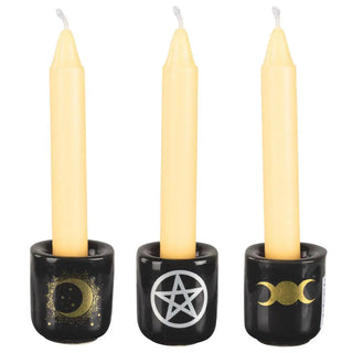 MINI CANDLE HOLDERS WITH DESIGN 