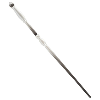 Wand - Handcrafted Pearl Look Grey Ombre 13.75 Long 