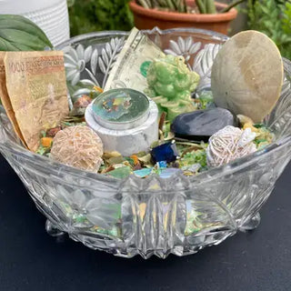 Green Witches Salt-Prosperity and Wealth