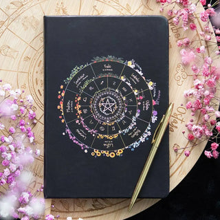 Pagan Wheel of the Year A5 Notebook 