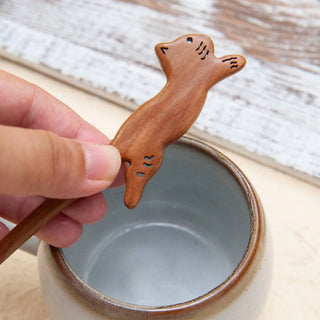 Natural Wooden Cat Hair Stick 