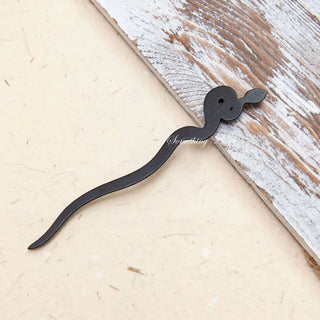 Wooden Snake Hair Stick 