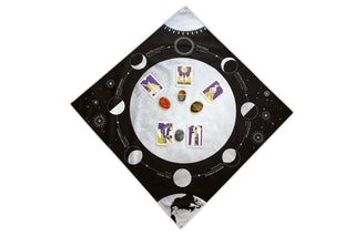 Moon Phases Altar-Tarot Cloth