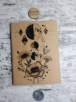 Lunar Blossom Journal Notebook 