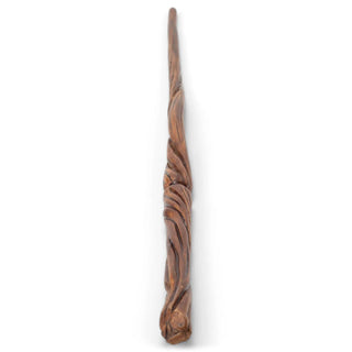Wand - Handcrafted Woodgrain Brown Natural 13.75 Long 