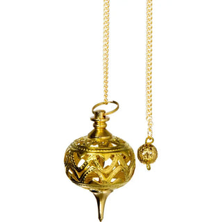 Metal Pendulum Jali - Gold (Each) 