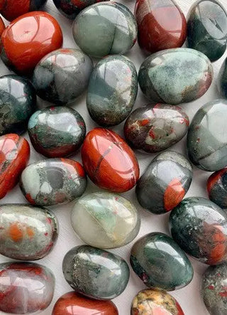 Bloodstone Tumbled Stone