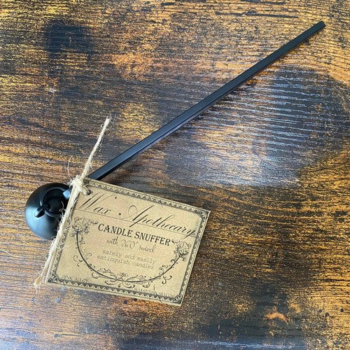 Candle Snuffer in Matte Black Finish