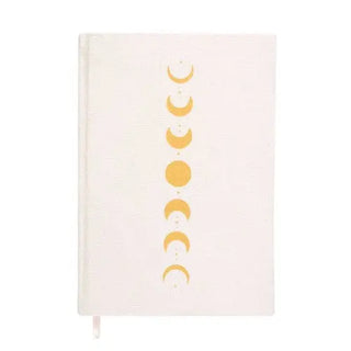 Moon Phase Velvet Notebook