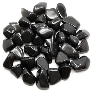 Polished Black Obsidian Tumbled Stone