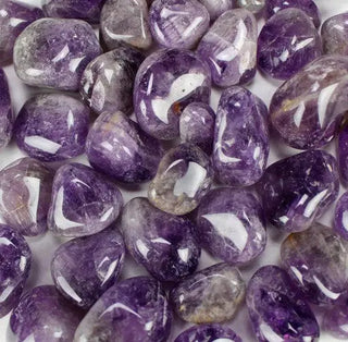 Polished Natural Amethyst Tumbled Stone