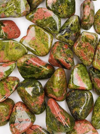 Polished Unakite Tumbled Stone