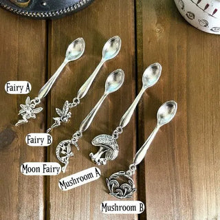 Witchy Charm Spoons, Witch Spoons, Herb Spoons