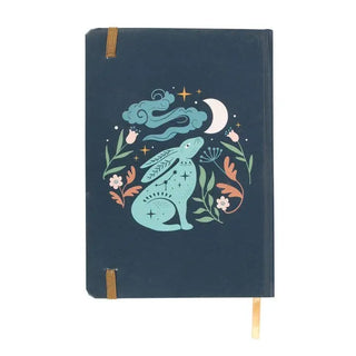 Mystical Midnight Hare A5 Notebook 