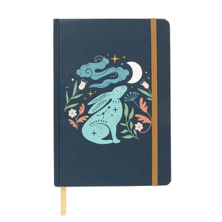 Mystical Midnight Hare A5 Notebook 
