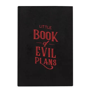 Little Book Of Evil Plans Notebook 