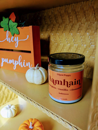 Samhain Halloween Candle 