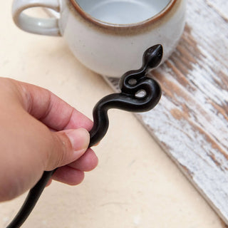 Wooden Snake Hair Stick 