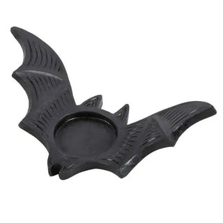 Gothic Bat Tealight Candle Holder 