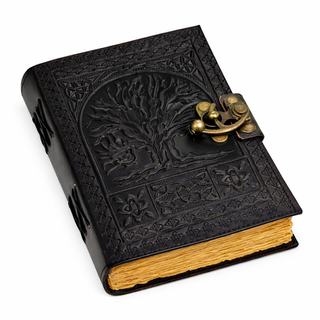 Tree of Life Leather Embossed Journal