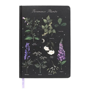 Poisonous Plants Gothic Botanical A5 Notebook 