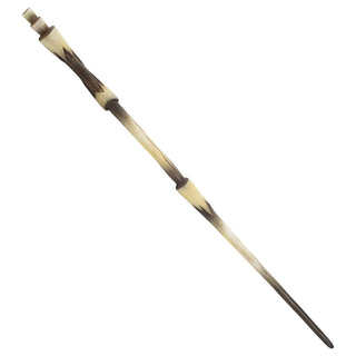 Wand - Handcrafted Tiered Black and Ivory Bone 13.75 Long 