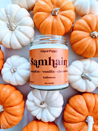 Samhain Halloween Candle 