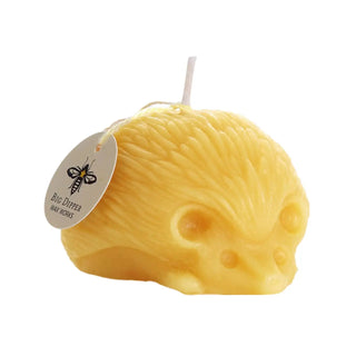 Hedgehog Candle – 100% Pure Beeswax – Handcrafted 