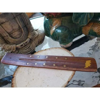 Wooden Ash Catcher Incense Holder/Hand Crafted Incense Burne 