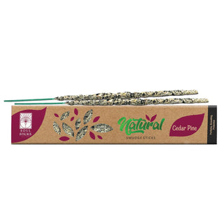 Cedar Pine 15 grams Natural Incense Smudge Sticks 