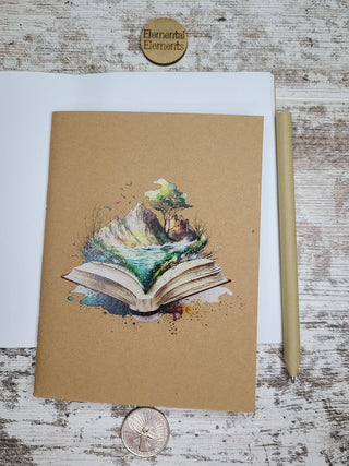 Book Fantasy Island Journal Notebook 