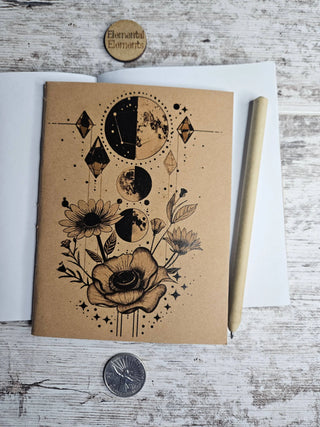 Lunar Blossom Journal Notebook 